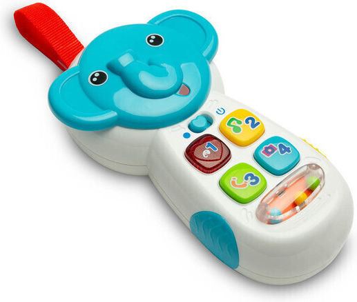 Toyz Παιχνίδι Τηλέφωνο Τηλέφωνο Ελεφαντάκι με Μουσική και Ήχους για 18+ Μηνών
