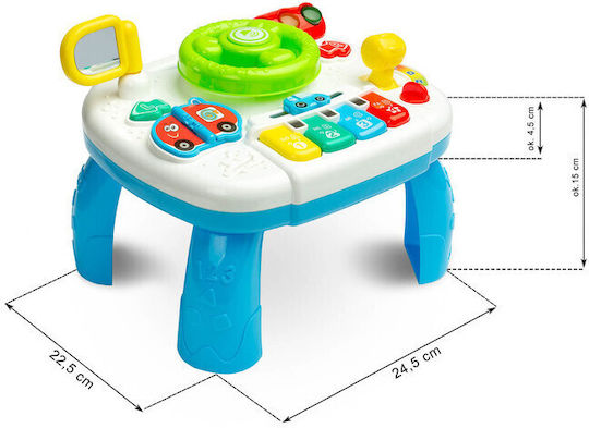 Toyz Τραπεζάκι Δραστηριοτήτων με Μουσική, Φως και Ήχους για 18+ Μηνών