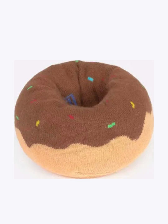 Eat My Socks Joes Donut Women's Socks Brown