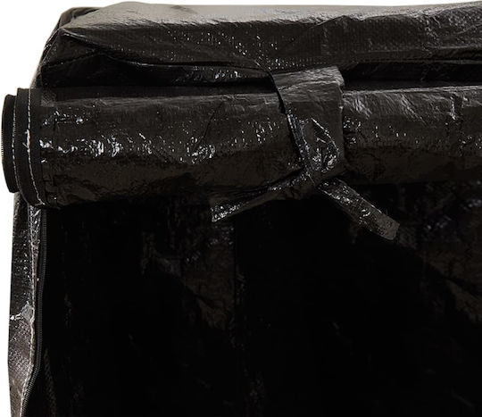 vidaXL Waterproof Garden Swing Cover Black 215x150x150cm