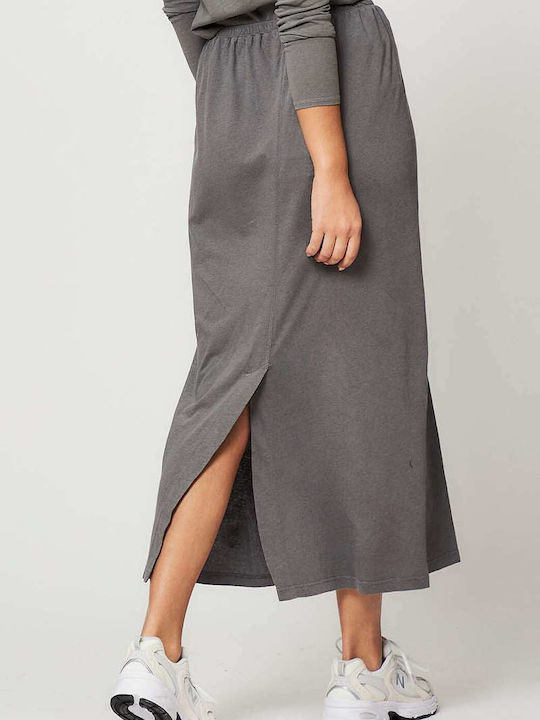 American Vintage Midi Fustă Gri
