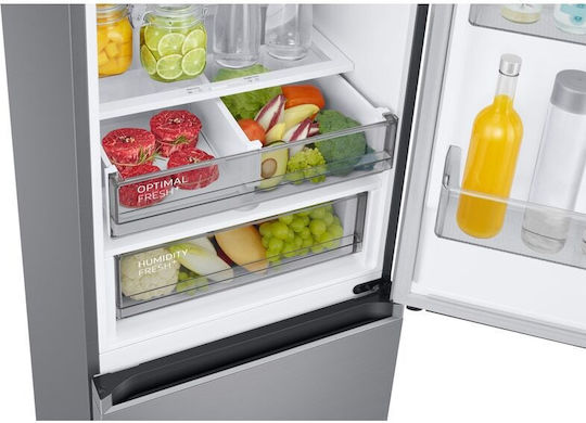 Samsung Combină frigorifică 390lt NoFrost Î203xL59.5xA65.8cm. Inox RB38C776DS9/EF