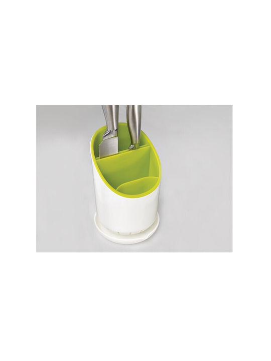 Plastic White Cutlery Drainer