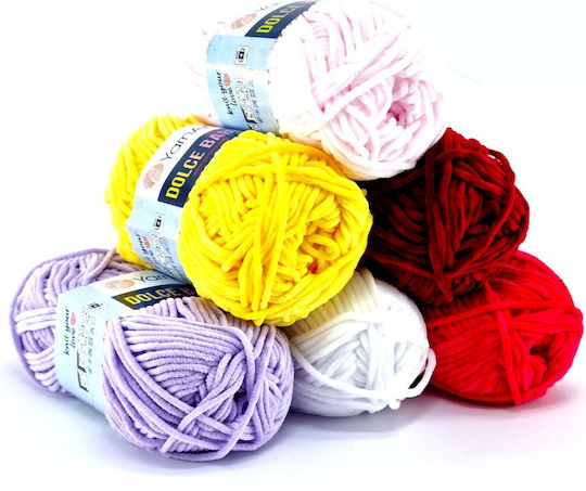 YarnArt Dolce Chunky Micro Polyester Pink 50m 100gr