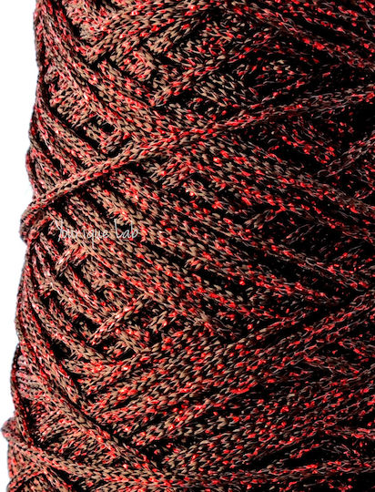 Younique Lab Strickgarn für Taschen Braun 190gr