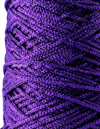 Younique Lab Strickgarn für Taschen Lila 190gr