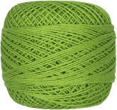 Petalouda Strickgarn Spitzenfaden Baumwolle Grünes 210m 50g