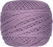 Petalouda Strickgarn Spitzenfaden Baumwolle Lila 210m 50g