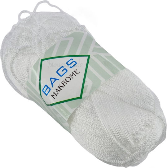 Bags On Board Νήμα για Τσάντες Πολυεστέρας Λευκό 70m 100gr
