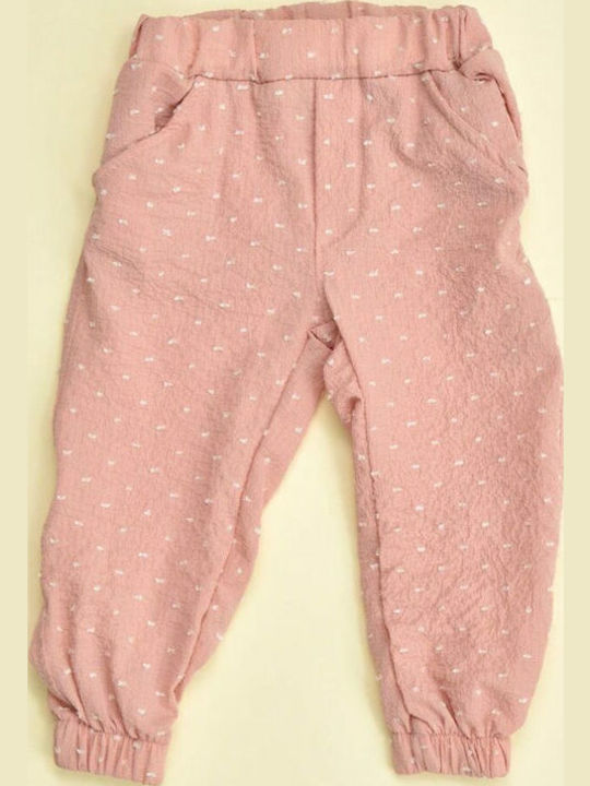Kinder-Set mit Hose Sommer 2Stück Rosa