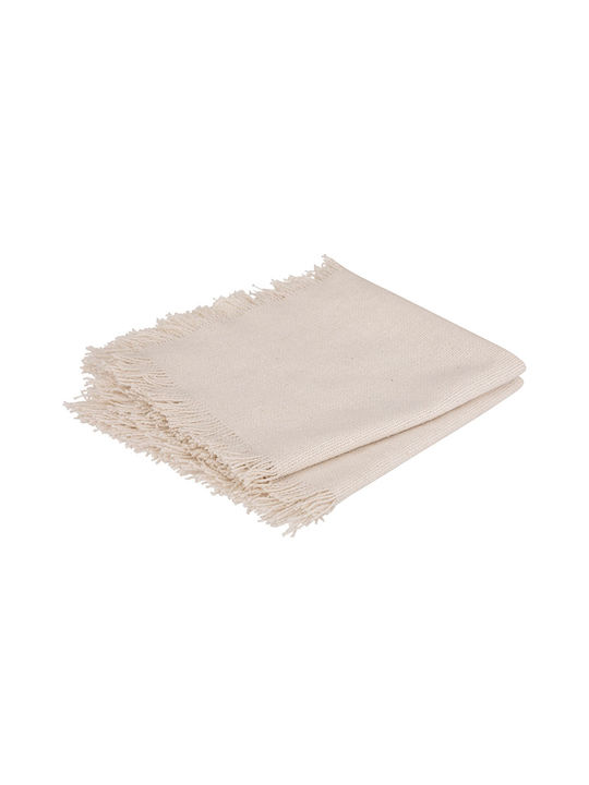 Napkin Cotton Set 2pcs A-S Maha White 40x40cm