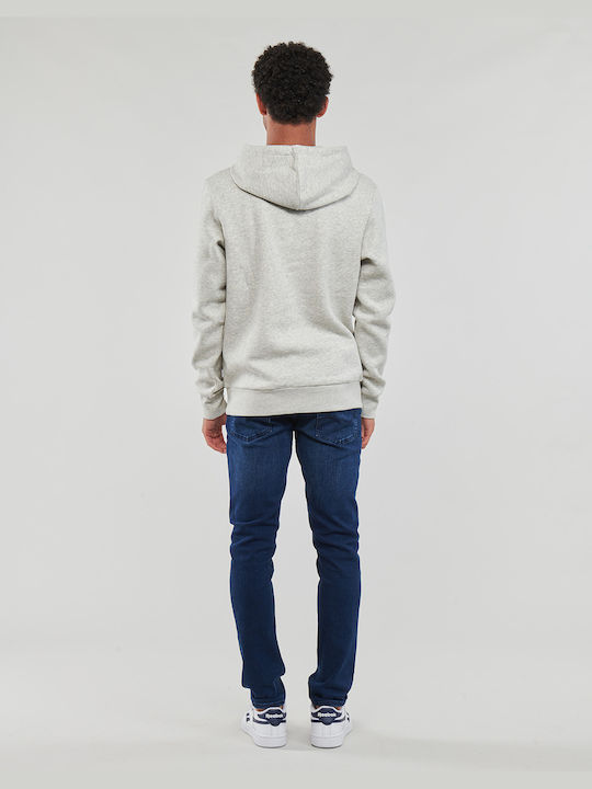 Jack & Jones Men's Sweatshirt with Hood Gray