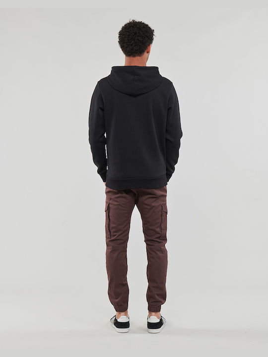 Jack & Jones Herren Sweatshirt mit Kapuze Schwarz