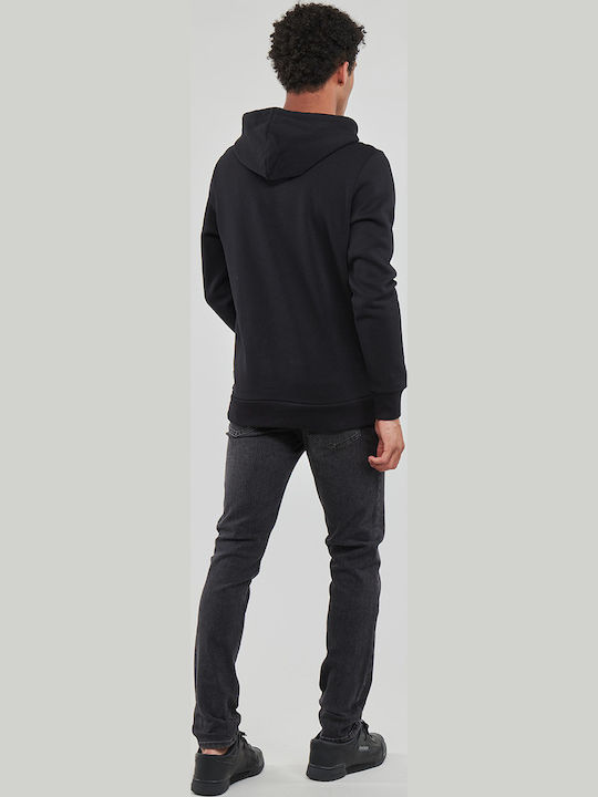Sweatshirt with Hood Black