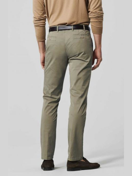 Meyer Hosen Herrenhose Chino Khaki