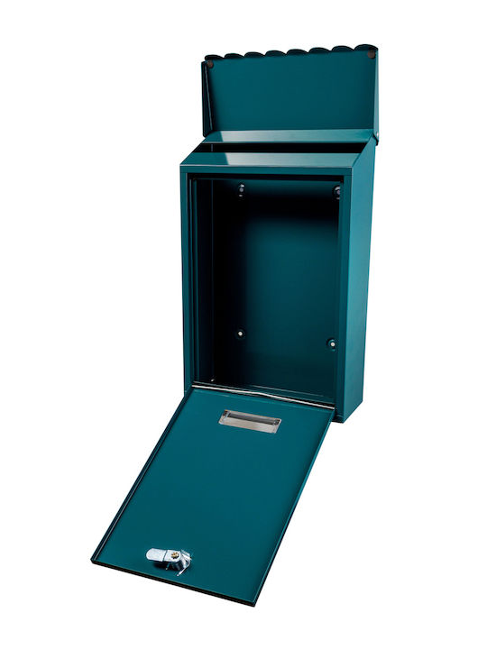 Cutie Poștală pentru Bloc Inox în Culoarea Alb 40x40x40cm