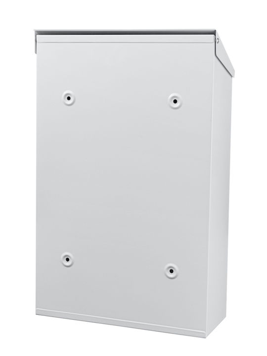 Apartment Building Mailbox Inox in Black Color 40x40x40cm