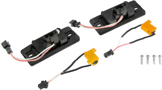 NTY License Plate Lights Led for Mercedes-Benz V Volkswagen Golf 2pcs