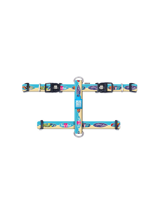 Max & Molly Hundegeschirr Aloha Türkis X-klein 1mm x 32-40cm ΜΜ01305 MM01305