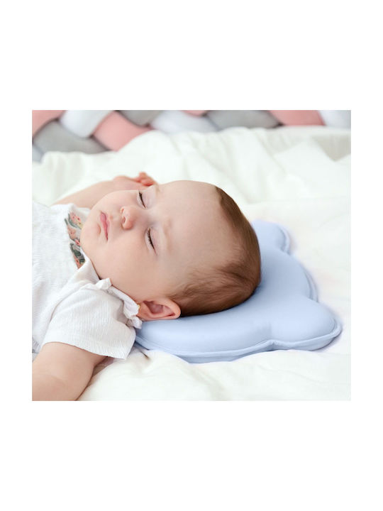 Kiokids Baby-Schlafkissen Hellblau 20x25cm Kiokids Baby-Schlafkissen Hellblau 20x25cm