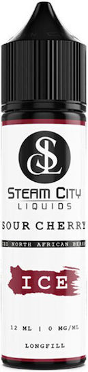 Steam City Flavor Shot Sour Cherry Ice 12ml/60ml 1τμχ