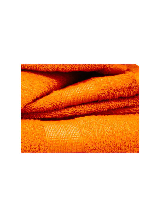 Bassetti 10pc Bath Towel Set Orange Weight 380gr/m²