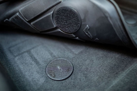 Frogum Set of Front and Rear Mats 3pcs for Nissan Navara 2014 Black