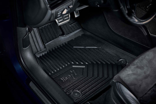 Frogum Set of Front and Rear Mats 4pcs for Alfa Romeo Stelvio 2016 Black
