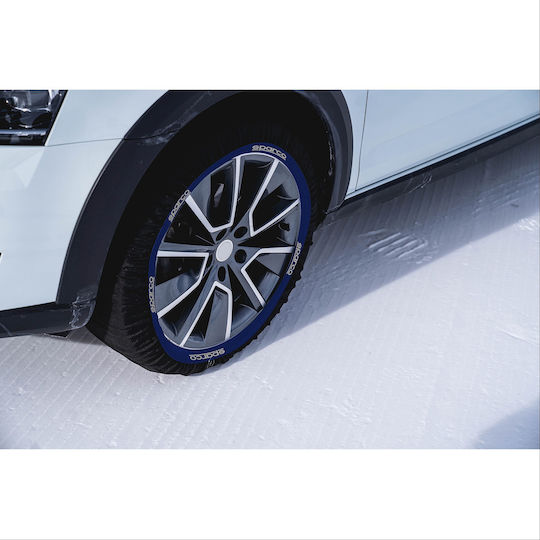 Sparco High Perfomance Αντιολισθητικές Χιονοκουβέρτες Medium Επιβατικού Αυτοκινήτου 2τμχ