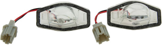 NTY Φώτα Πινακίδας Led για Honda Jazz / Civic 2τμχ