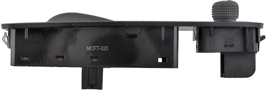 NTY Car Window Switch for Citroen Jumper Fiat Ducato Peugeot Boxer 2006+ Black