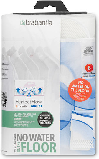Brabantia Σιδερόπανο Πολύχρωμο 124x38cm