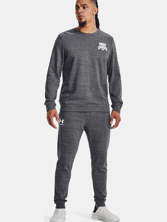 Terry Rival Sweatpants with Elastic Gray