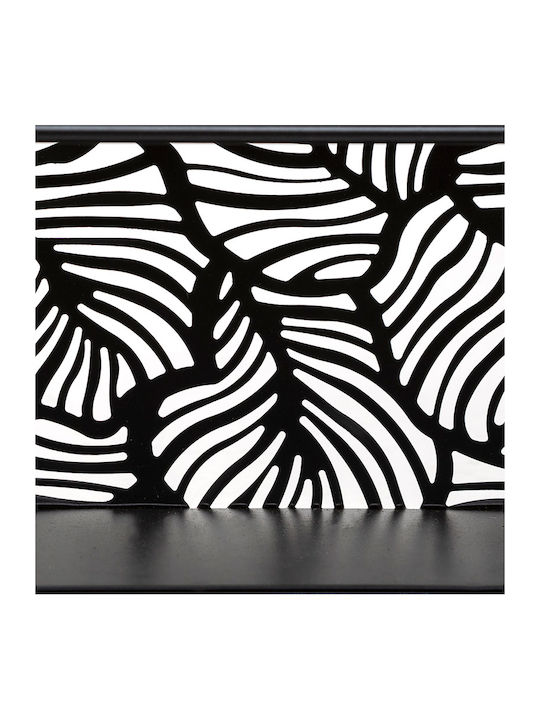 Shelf Wall Murale Black 39.3x10.5x36cm