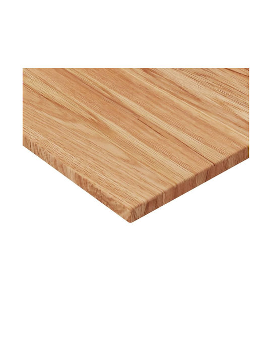 vidaXL Wooden Placemat Brown 40x40cm