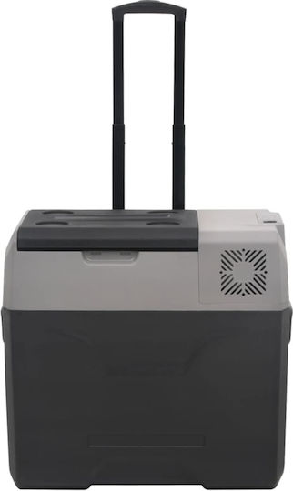 vidaXL Frigider Portabil 40L Negru