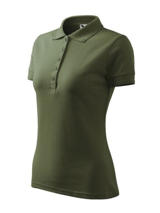 Malfini Men's Short Sleeve Promotional Blouse Green