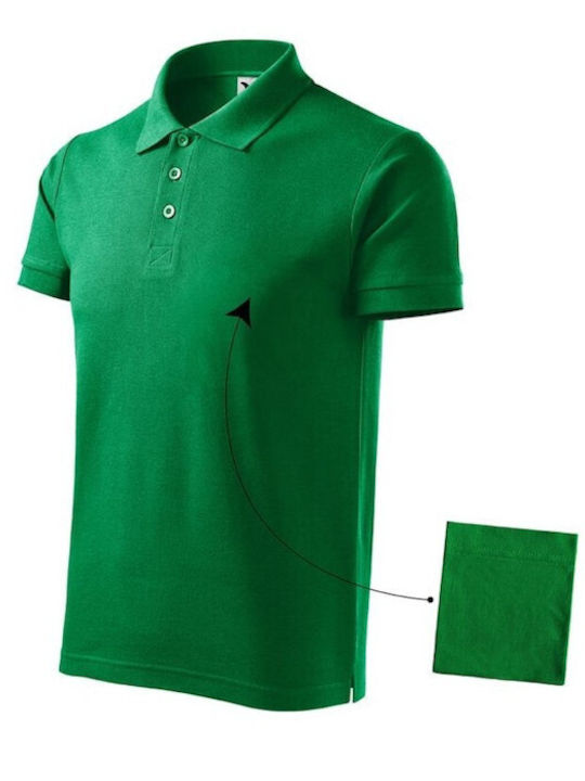 Malfini Men's Short Sleeve Promotional Blouse Green