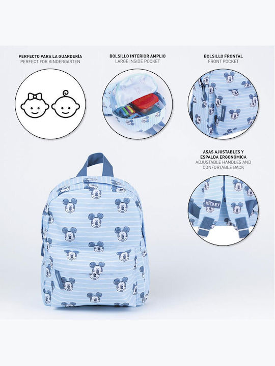 Cerda School Bag Backpack Kindergarten in Light Blue color