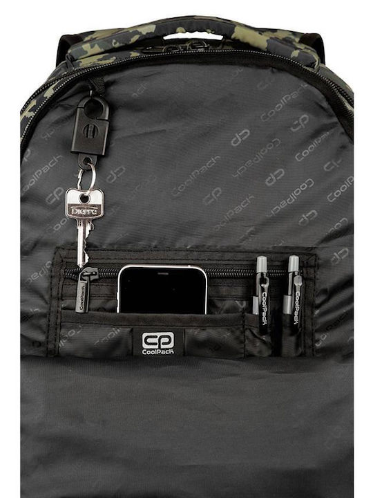 Coolpack Break School Bag Backpack Junior High-High School Silver