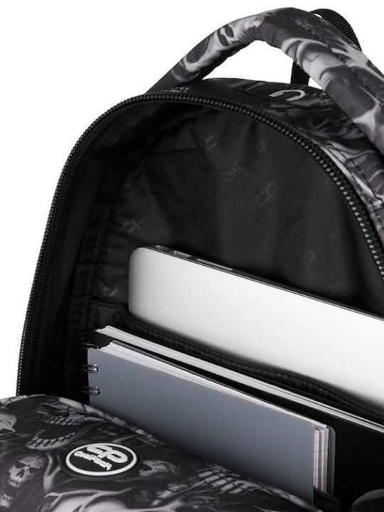 Coolpack Break Σχολική Τσάντα Πλάτης Γυμνασίου - Λυκείου Ασημί