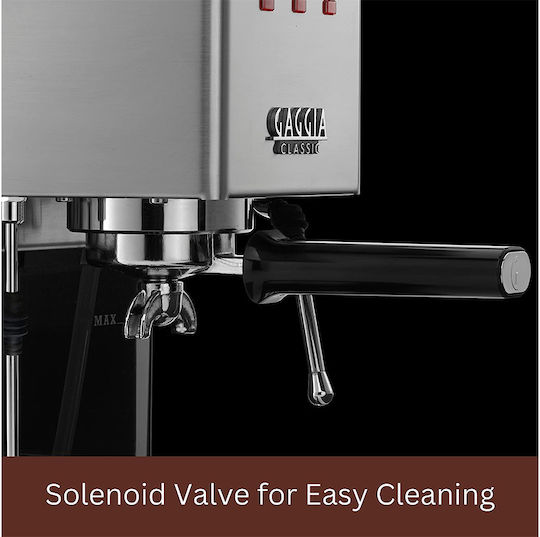 Gaggia Classic E24 Espressor 1300W Presiune 15bar Inox