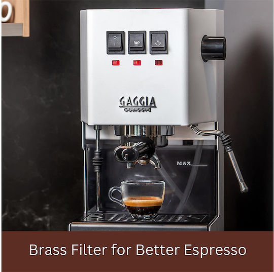 Gaggia Classic Evo Espressomaschine 1300W Druck 15bar 2023 White