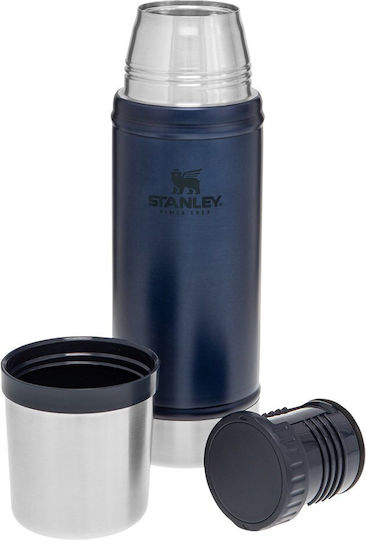 Stanley Classic Legendary Bottle Thermos Stainless Steel BPA Free 470ml Nightfall with Cap-Cup