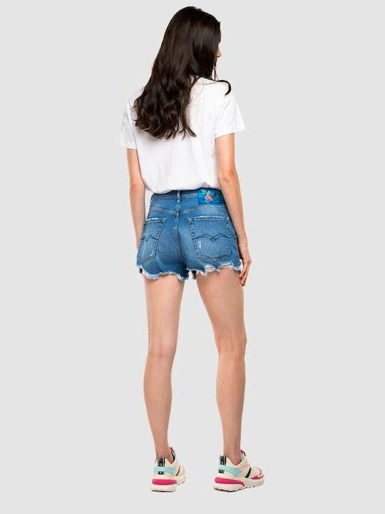 Replay Women's Jean Shorts Navy Blue