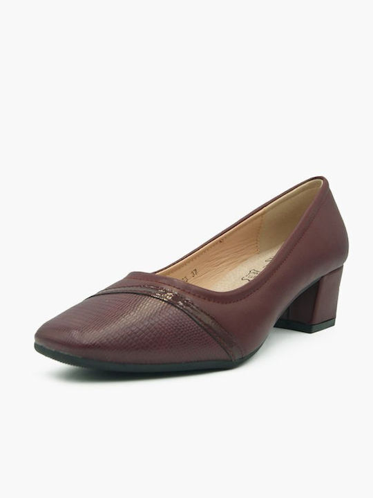 Joya Burgundy Heels