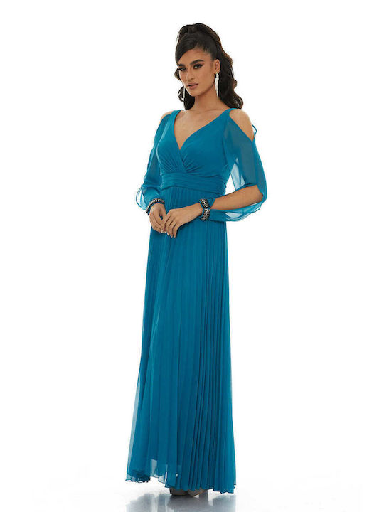 RichgirlBoudoir Maxi Dress for Wedding / Baptism Blue