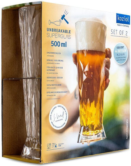 Koziol Glass Cocktail/Drinking made of Crystal 500ml