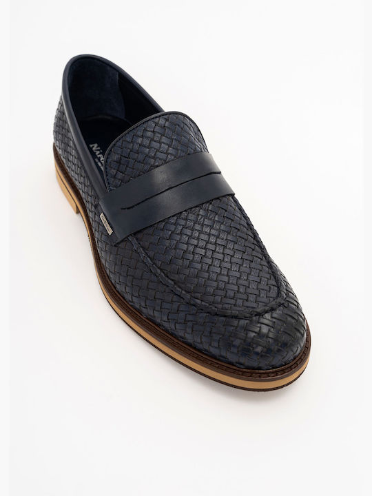 Monte Napoleone Herren Freizeitschuhe Blau