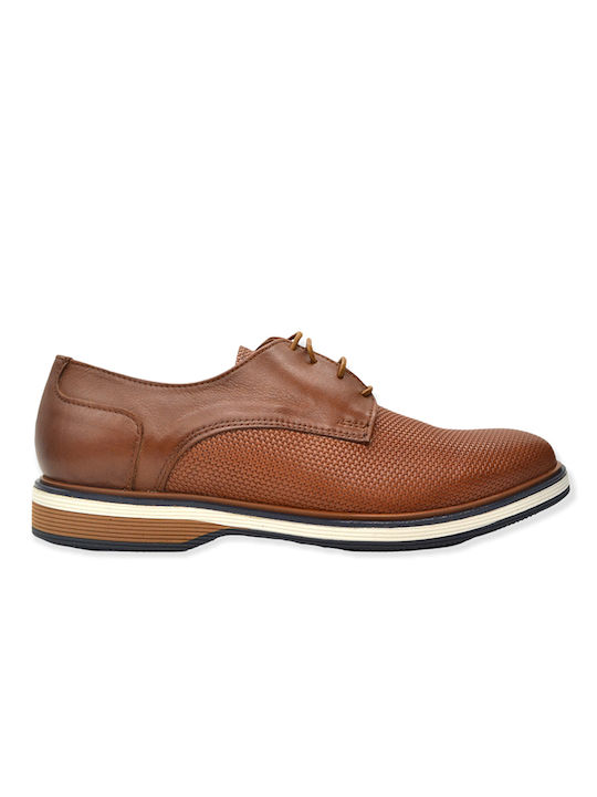 Men's Leather Casual Shoes Tabac Brown